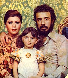 لیلا حاتمی و پدر و مادرش